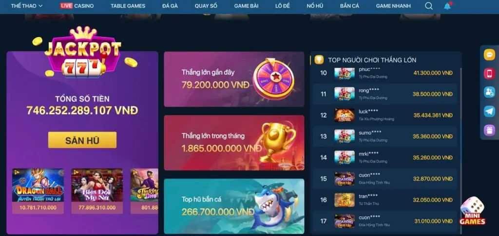 Truy cập trang web chính thức m788